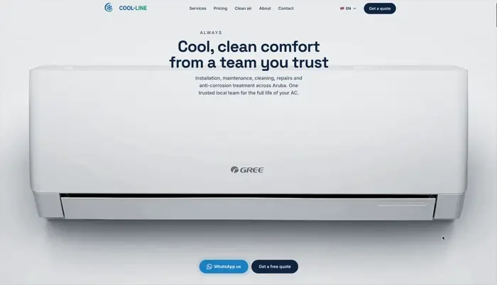 Cool-Line website