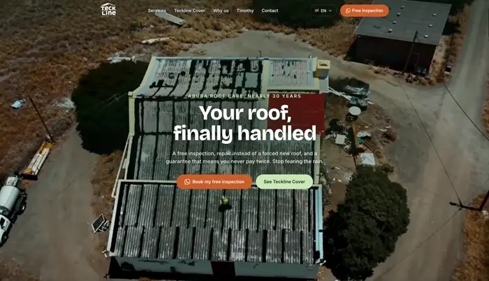 Teckline website